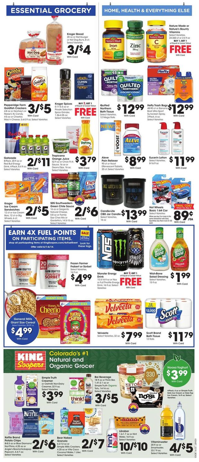 King Soopers Ad from 06/08/2022