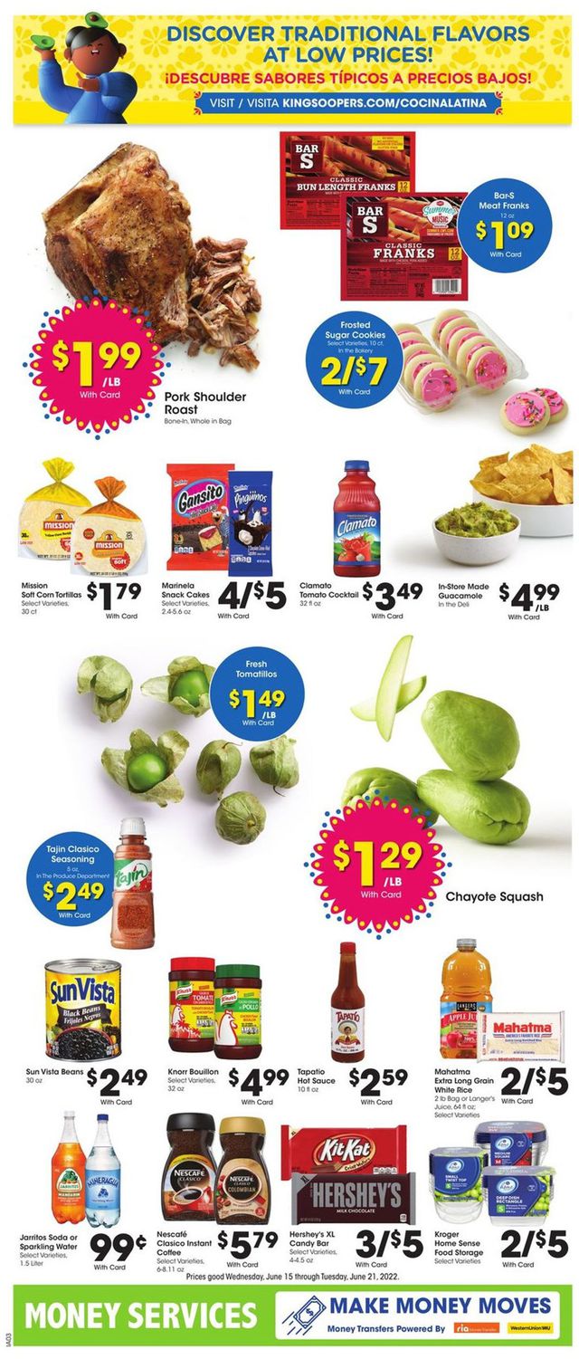 King Soopers Ad from 06/15/2022