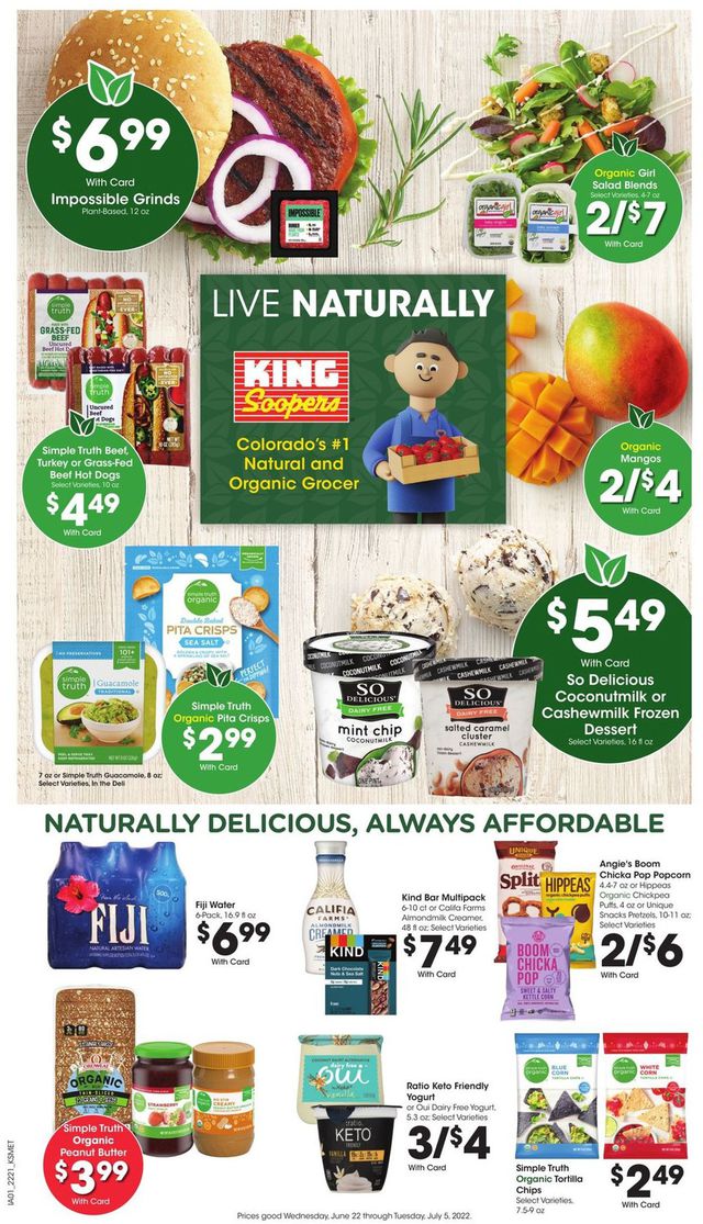 King Soopers Ad from 06/29/2022