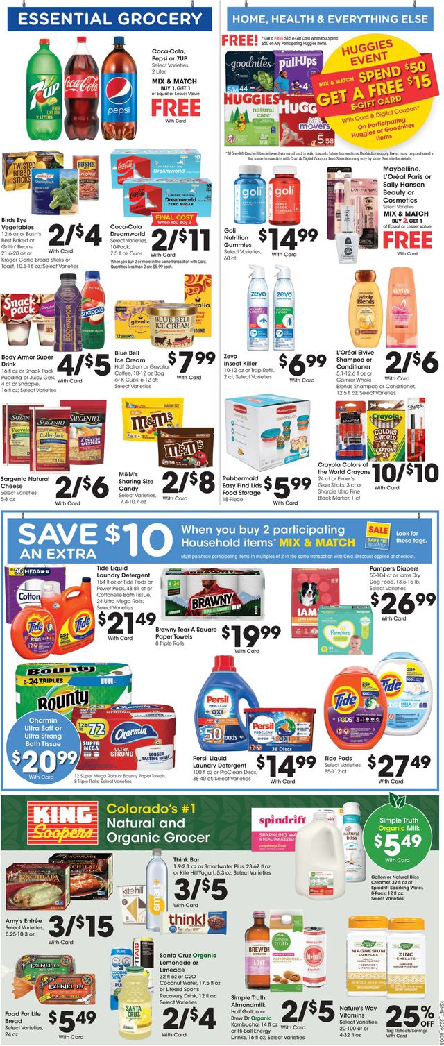 King Soopers Ad from 08/17/2022