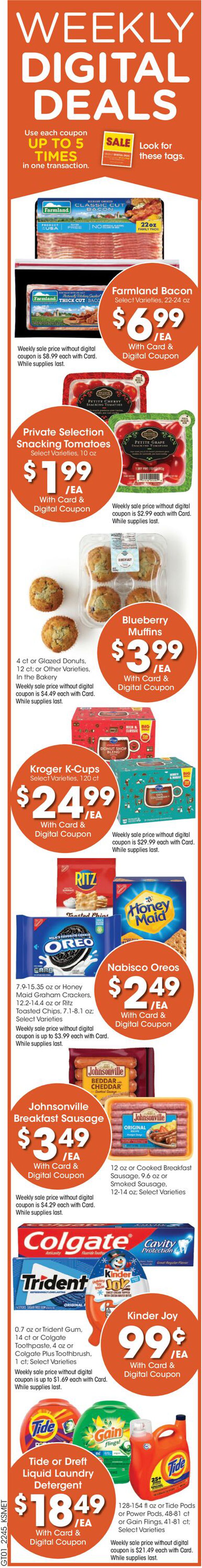 King Soopers Ad from 12/07/2022