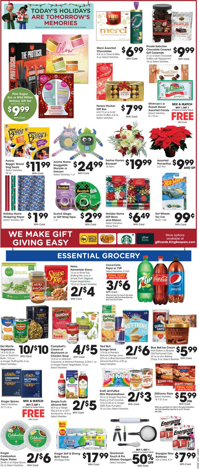 King Soopers Ad from 12/21/2022