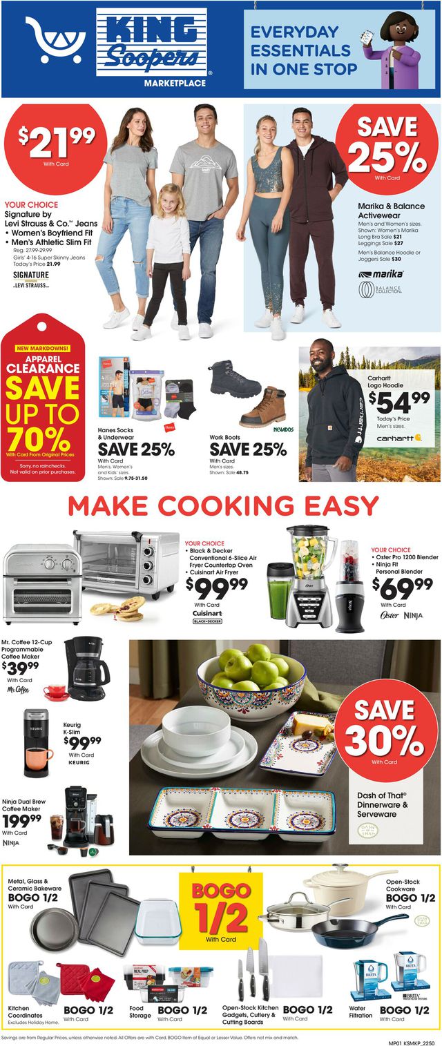 King Soopers Ad from 01/11/2023