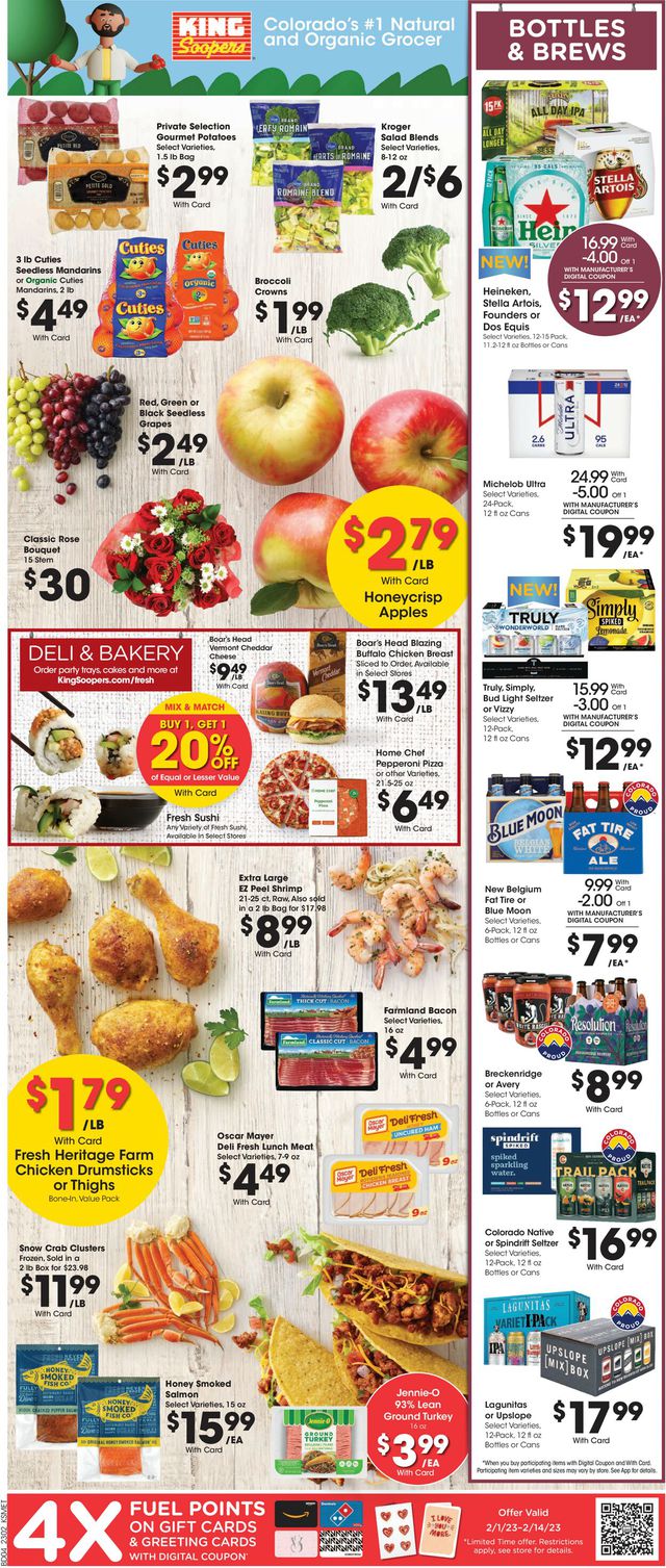 King Soopers Ad from 02/08/2023