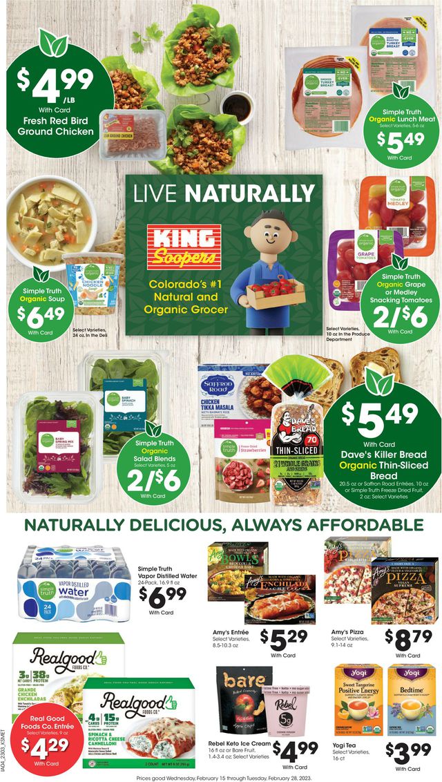 King Soopers Ad from 02/15/2023