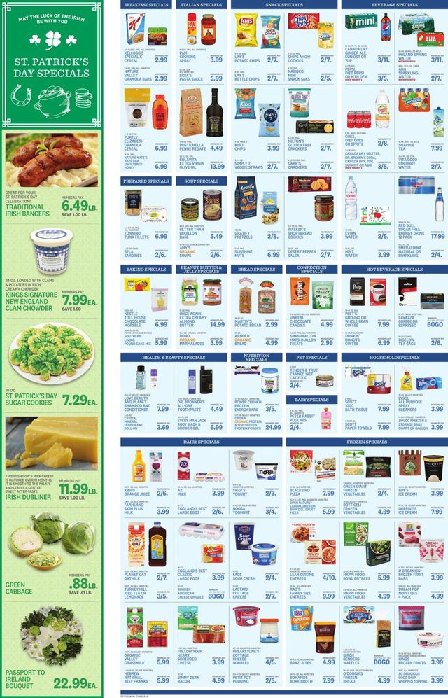 Kings Food Markets Ad from 03/11/2022