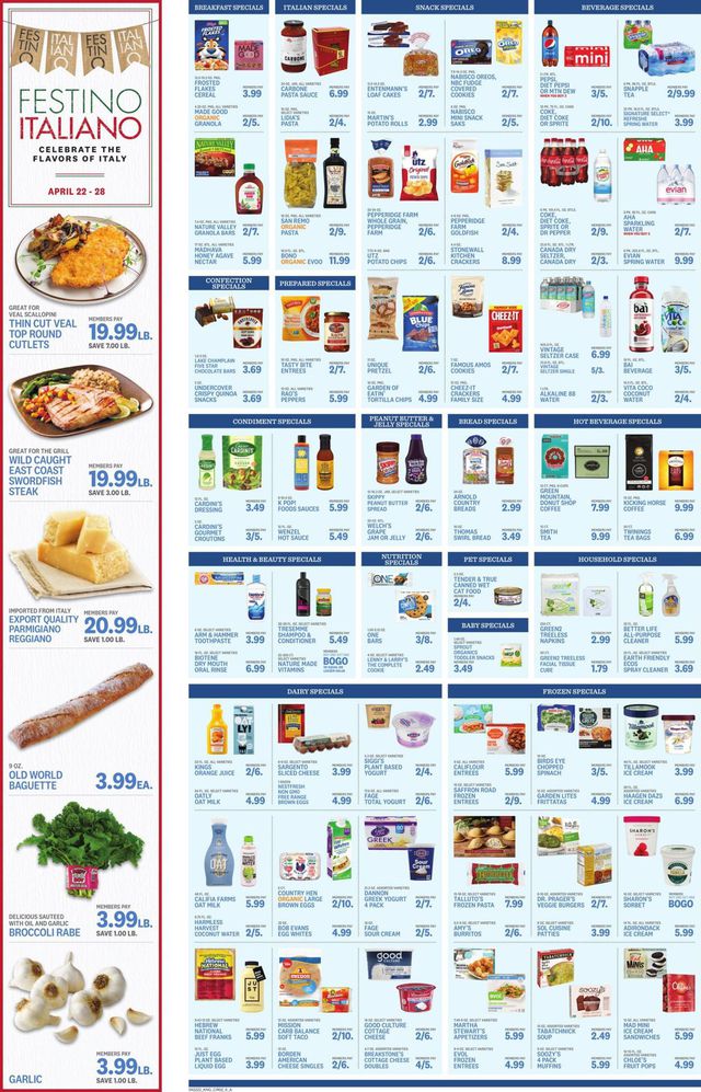 Kings Food Markets Ad from 04/22/2022