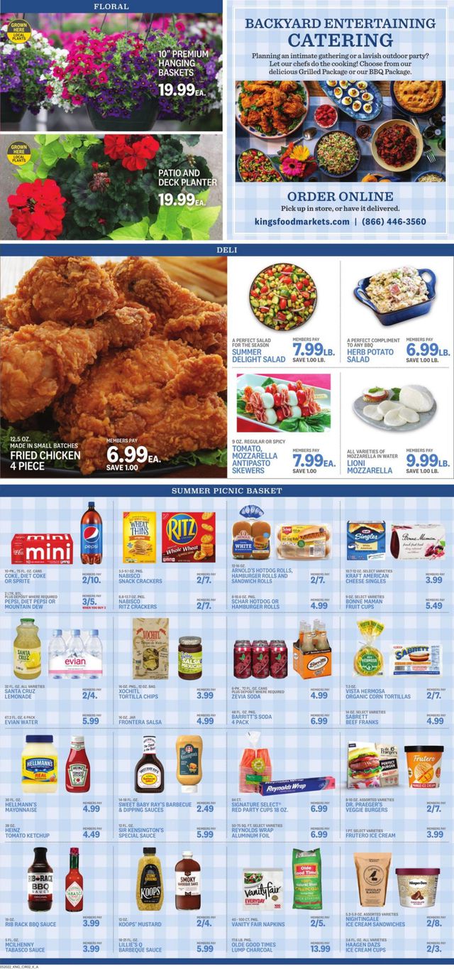 Kings Food Markets Ad from 05/20/2022