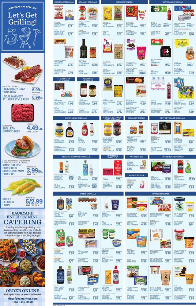 Kings Food Markets Ad from 05/27/2022