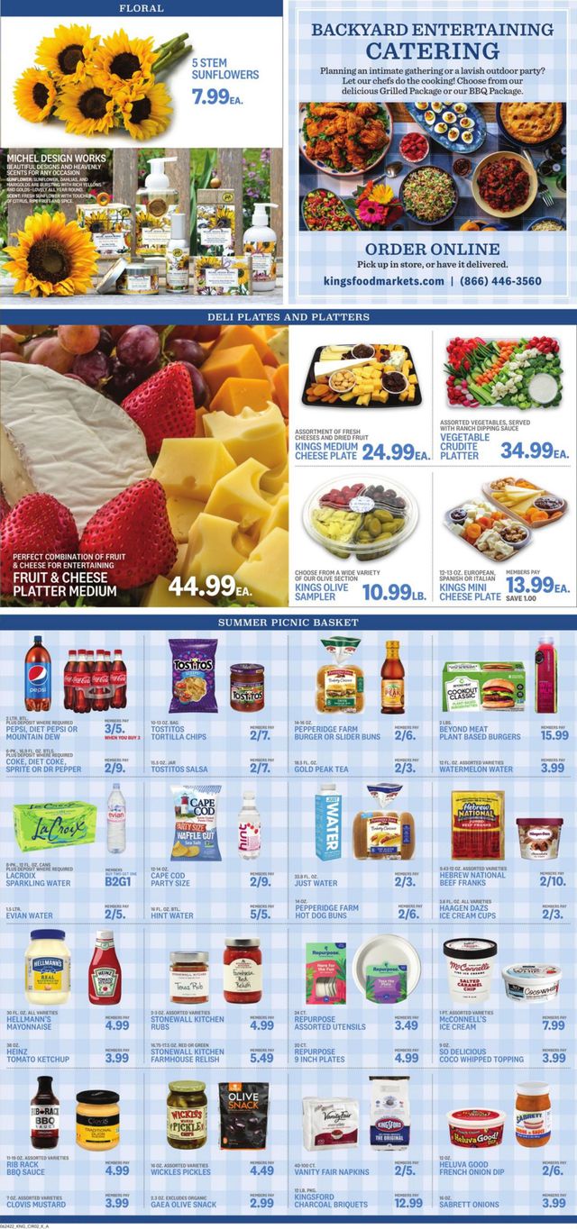Kings Food Markets Ad from 06/24/2022