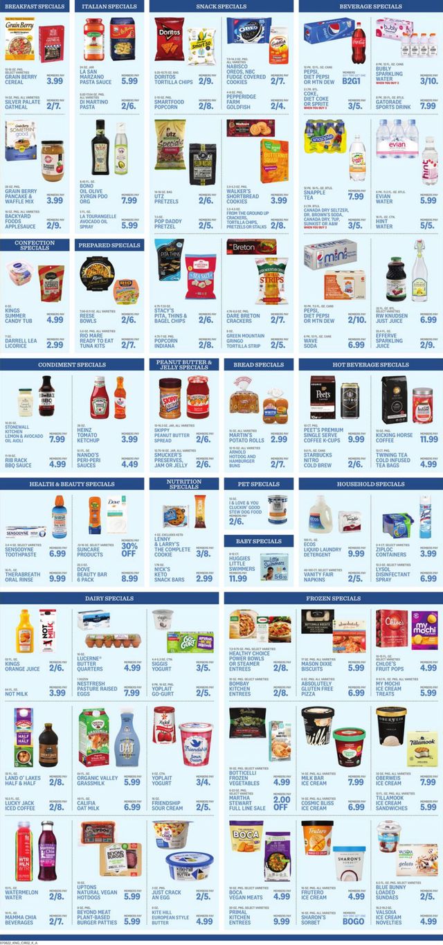 Kings Food Markets Ad from 07/08/2022