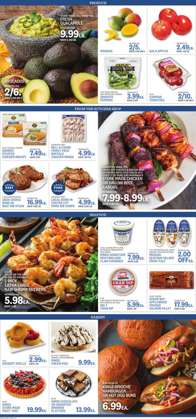 Kings Food Markets Ad from 08/26/2022