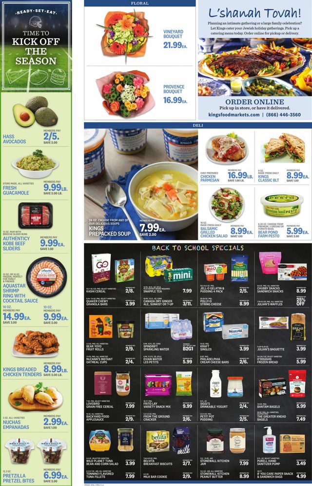 Kings Food Markets Ad from 09/02/2022