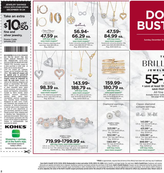 Kohl's Ad from 12/15/2019