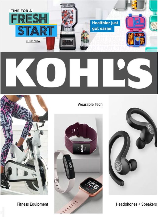 Kohl's Ad from 01/06/2021