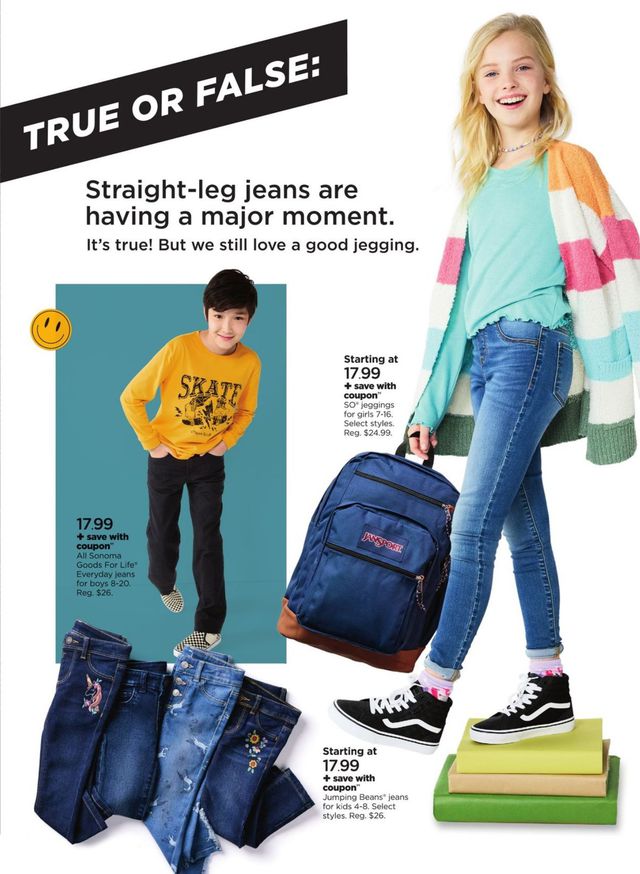 Kohl's Ad from 08/05/2022