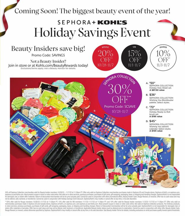 Kohl's Ad from 10/24/2022