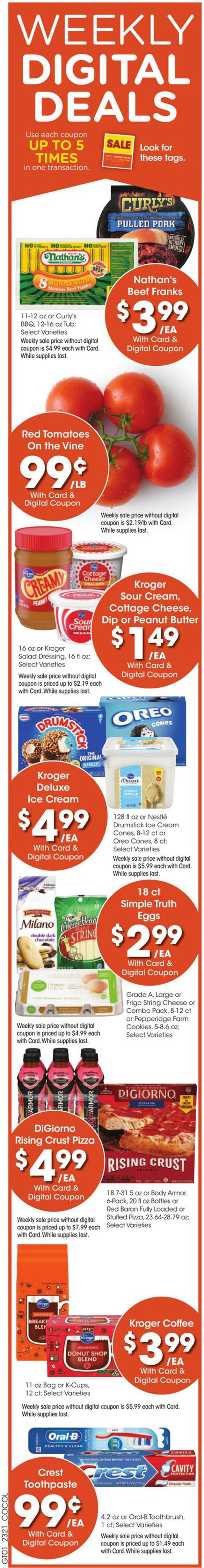 Kroger Ad from 06/21/2023