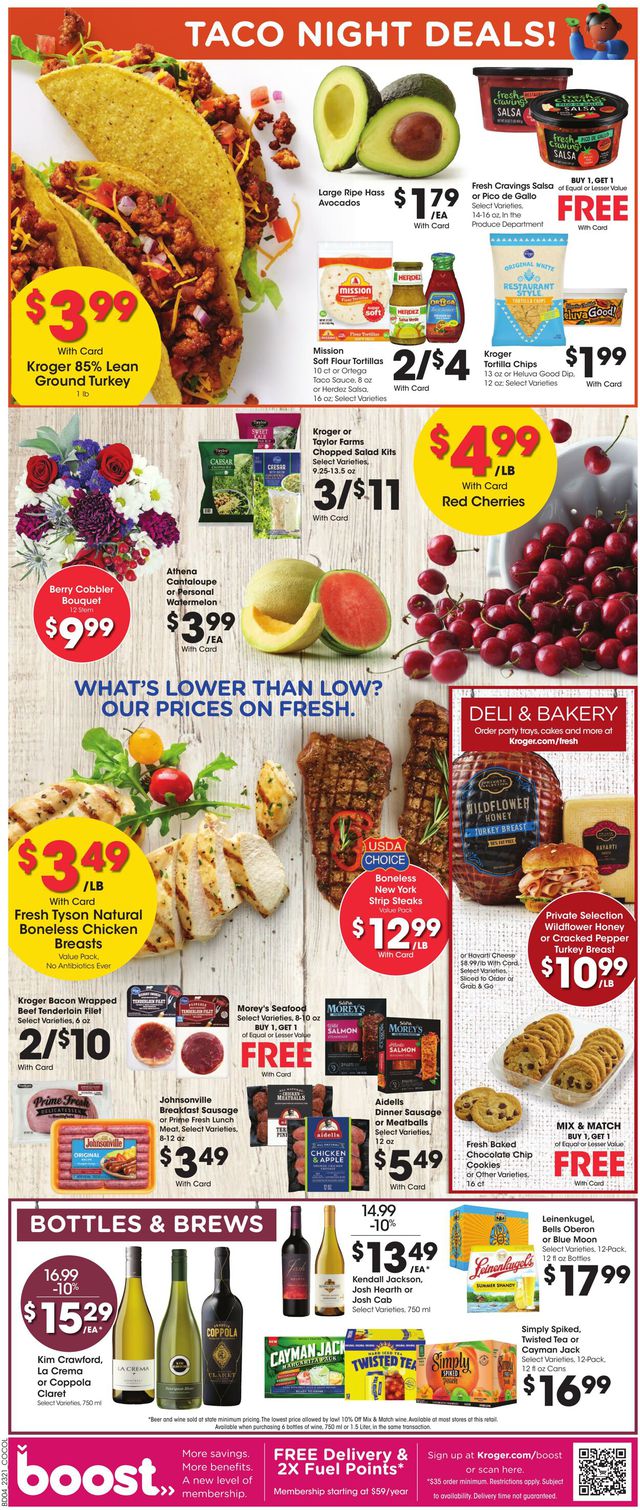 Kroger Ad from 06/21/2023