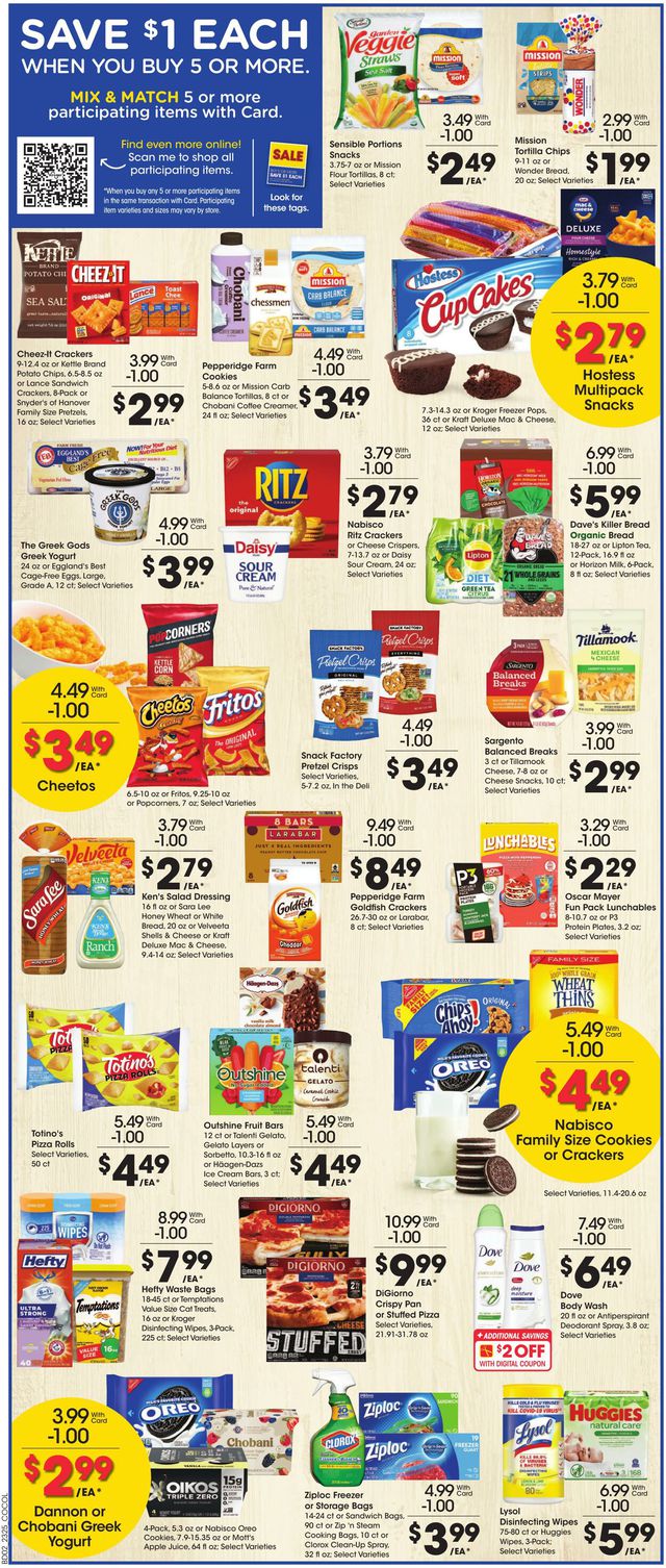 Kroger Ad from 07/19/2023