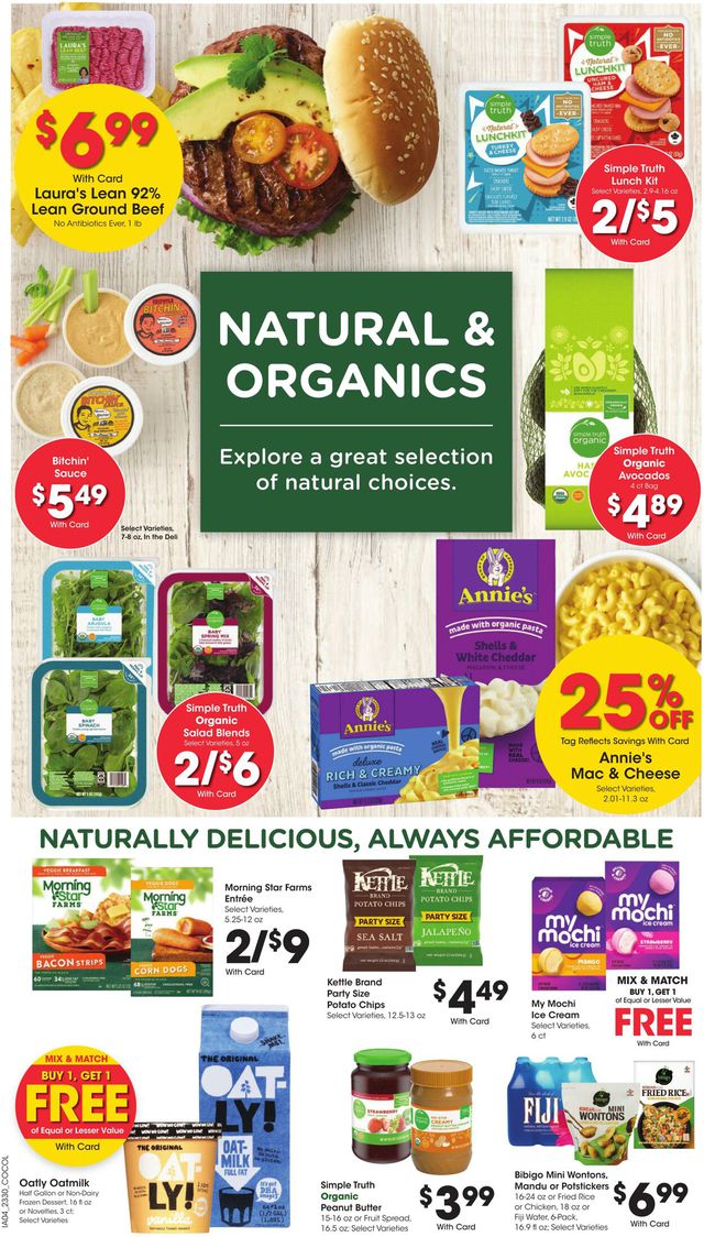 Kroger Ad from 08/23/2023