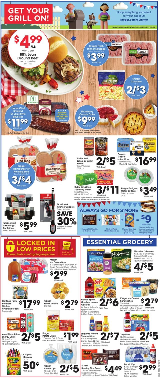 Kroger Ad from 08/30/2023
