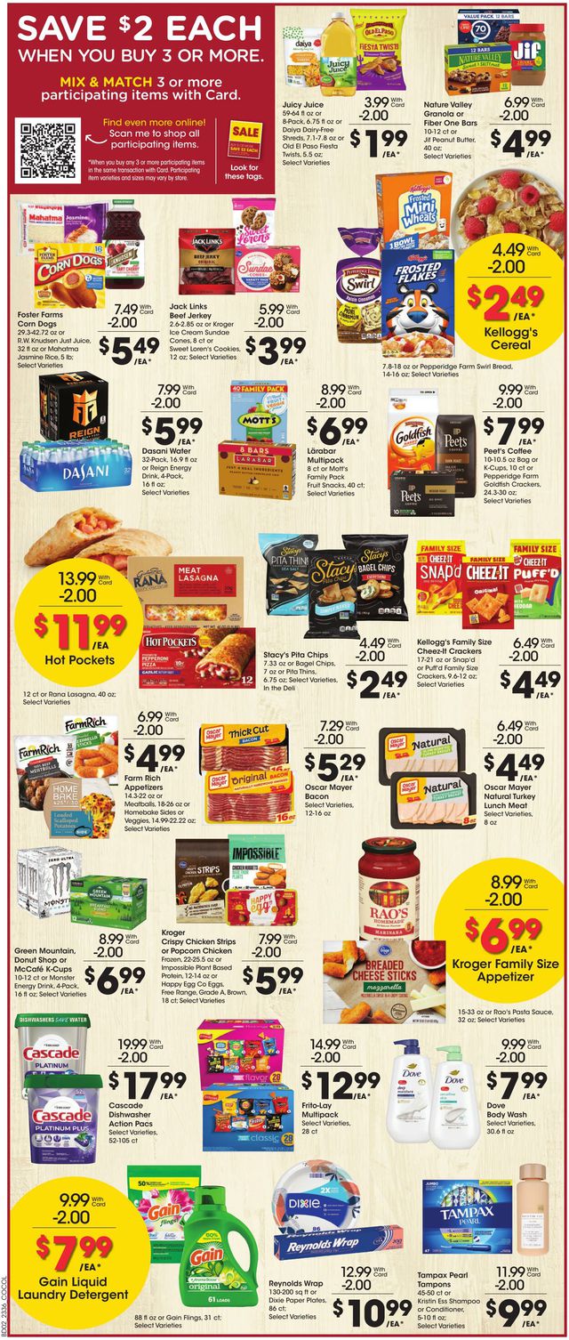 Kroger Ad from 10/04/2023