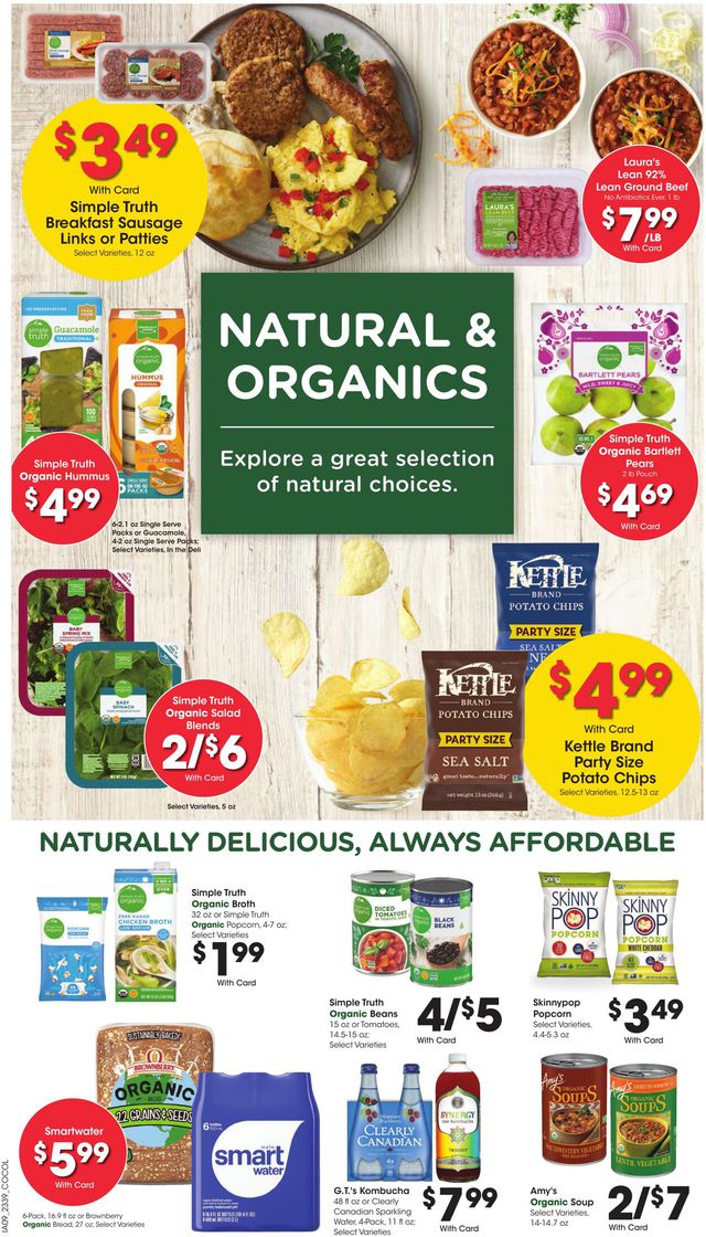 Kroger Ad from 10/25/2023