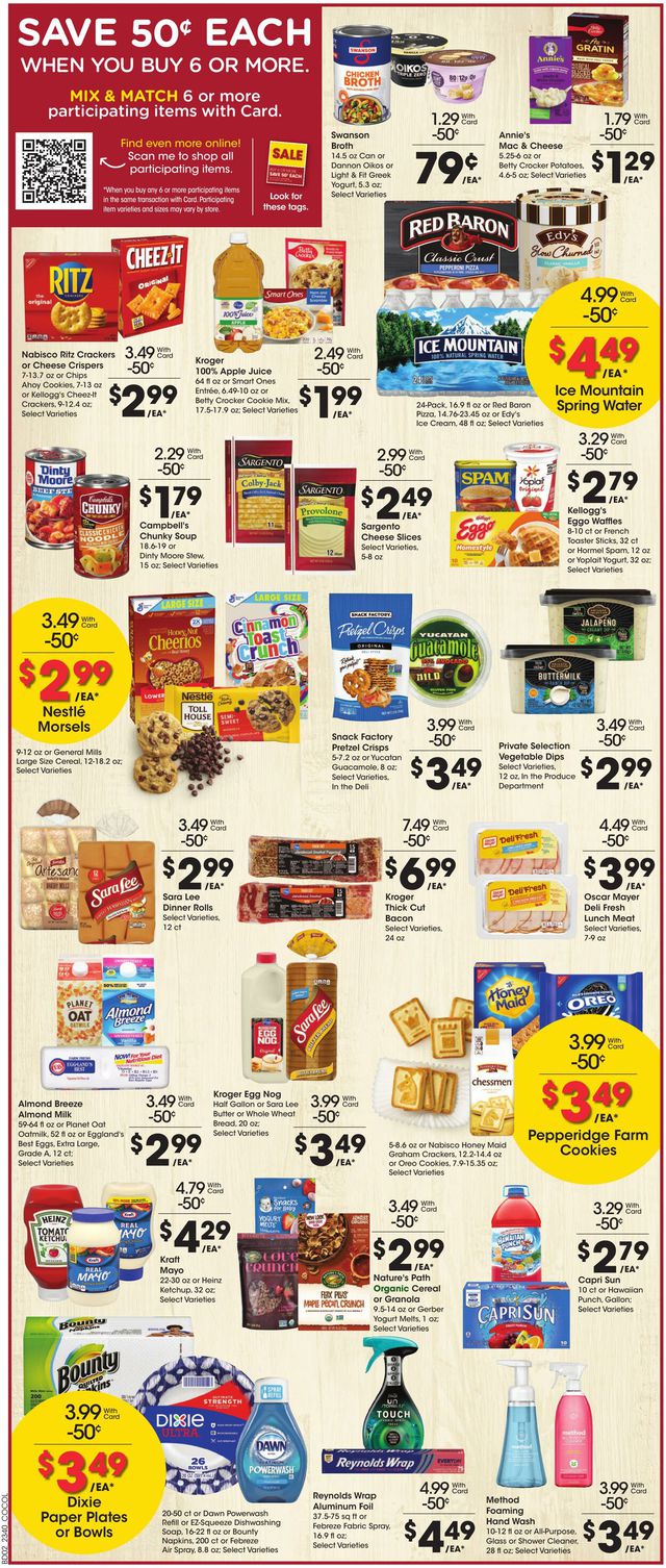 Kroger Ad from 11/01/2023