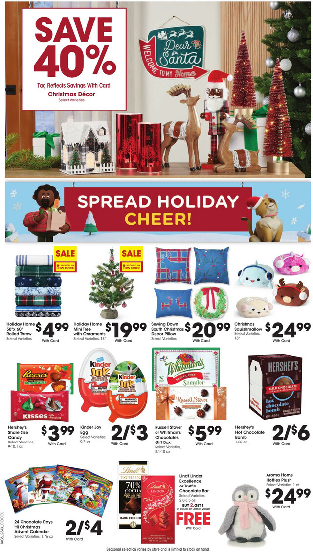 Kroger Ad from 11/24/2023