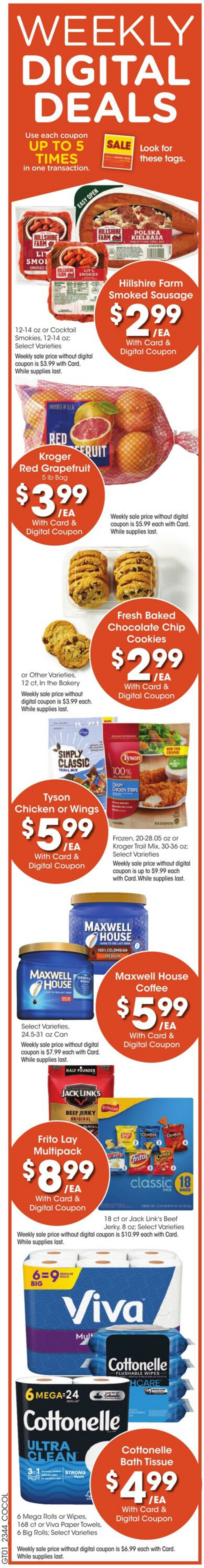 Kroger Ad from 11/29/2023