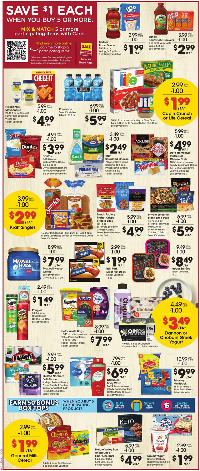 Kroger Ad from 01/03/2024