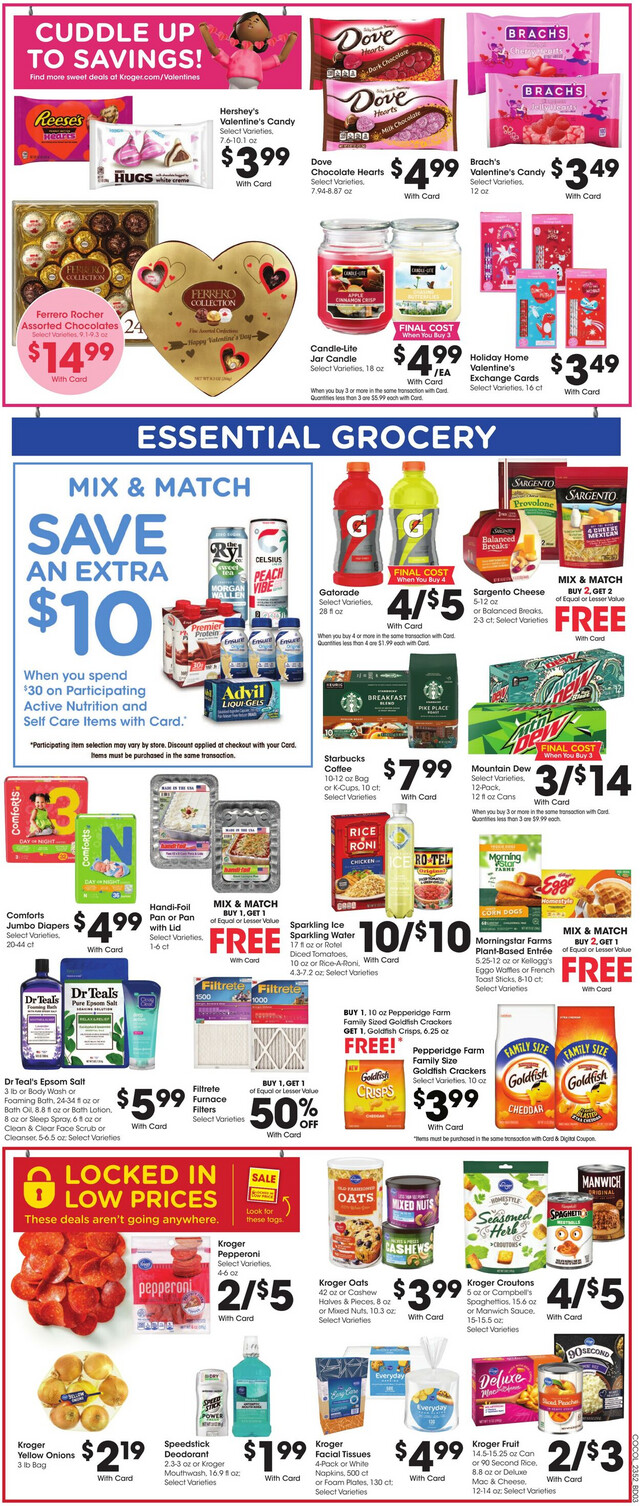 Kroger Ad from 01/24/2024