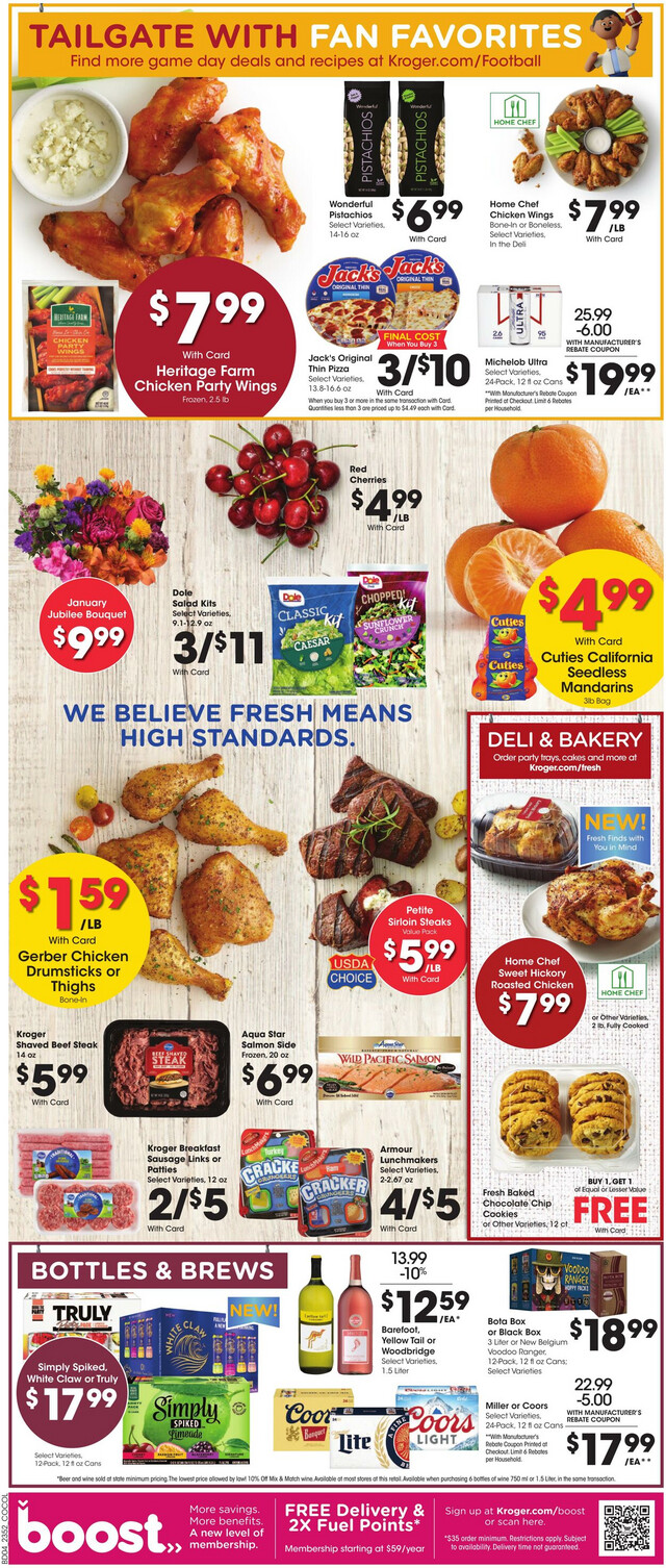 Kroger Ad from 01/24/2024