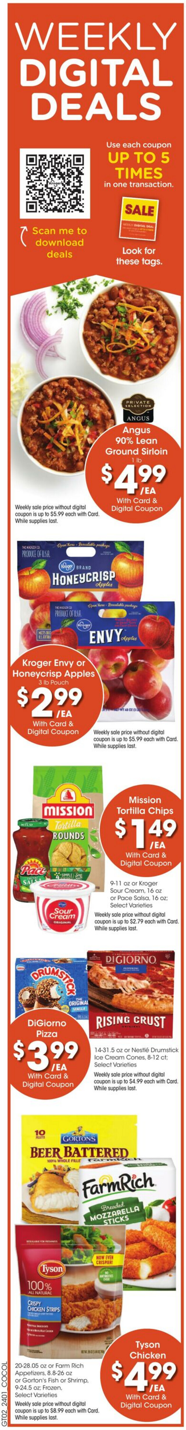 Kroger Ad from 02/07/2024