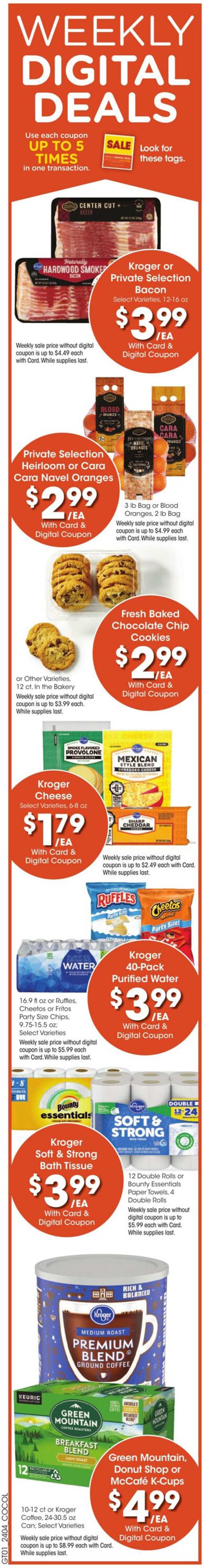 Kroger Ad from 02/28/2024