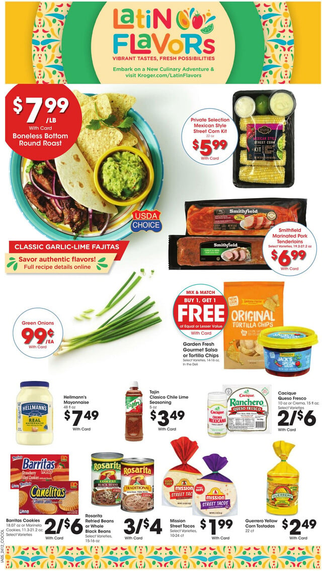 Kroger Ad from 04/24/2024