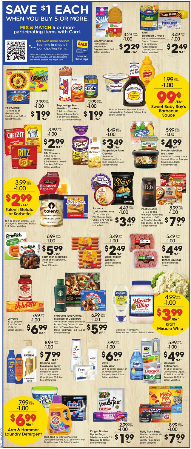 Kroger Ad from 05/08/2024