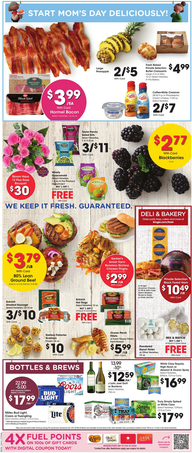 Kroger Ad from 05/08/2024