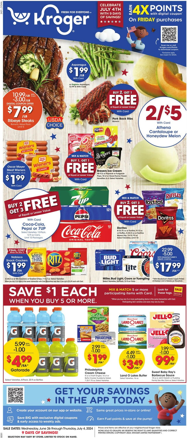 Kroger Ad from 06/26/2024
