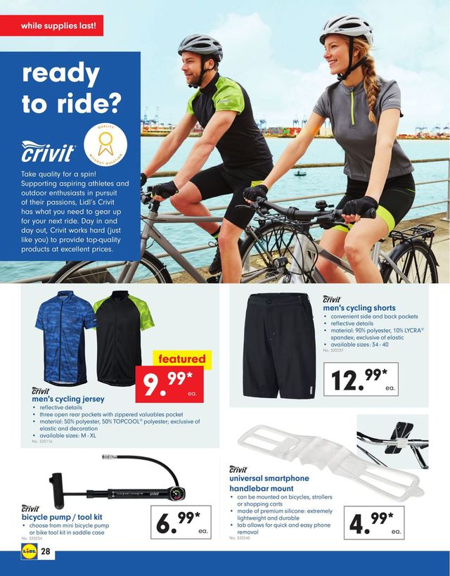 Lidl Ad from 07/03/2019
