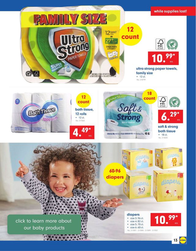 Lidl Ad from 08/28/2019