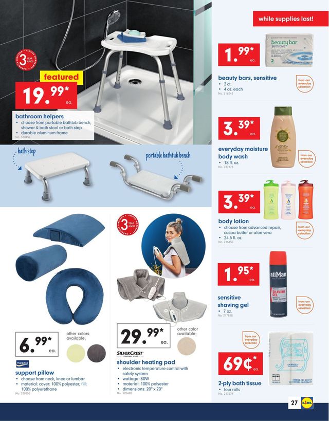 Lidl Ad from 09/18/2019