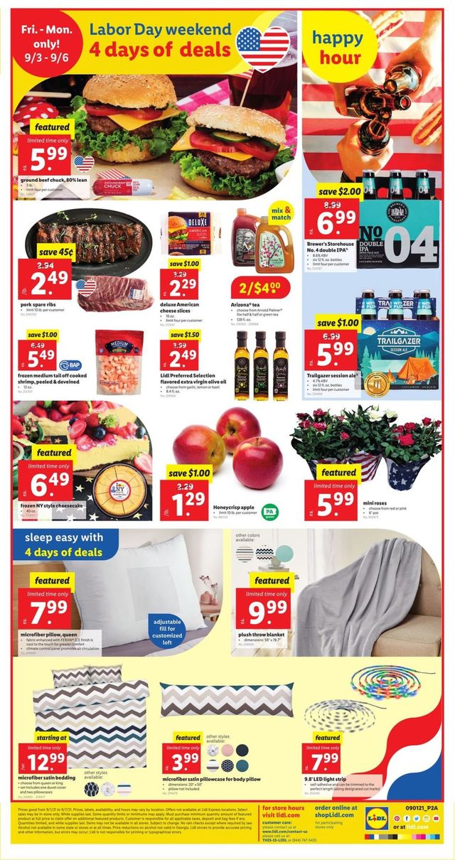 Lidl Ad from 09/01/2021