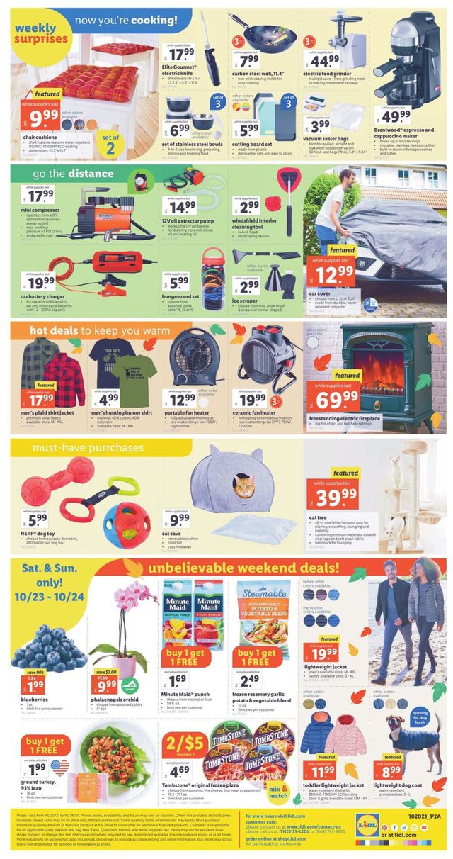 Lidl Ad from 10/20/2021