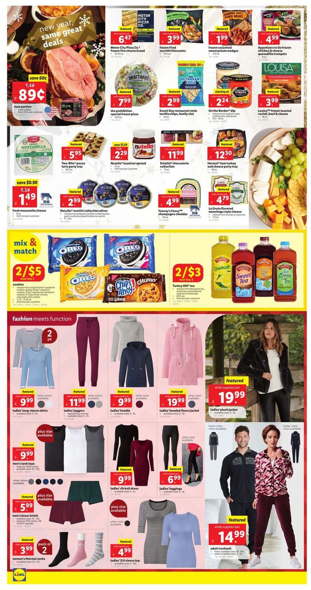 Lidl Ad from 12/22/2021