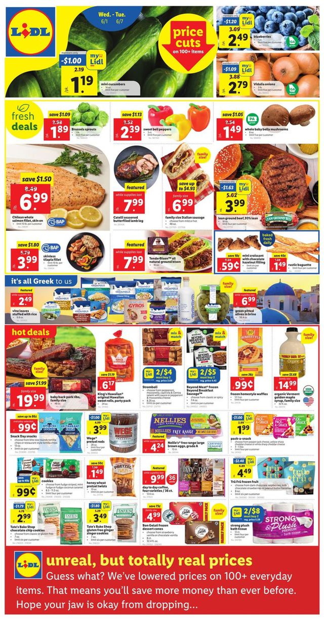 Lidl Ad from 06/01/2022