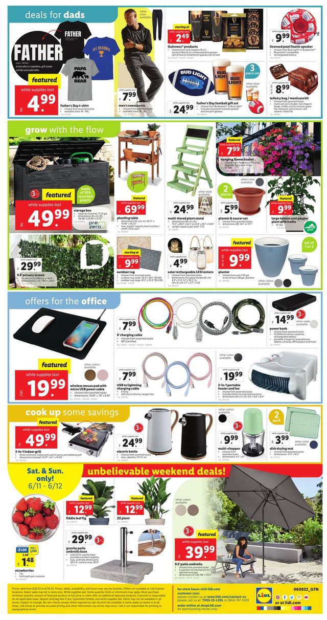 Lidl Ad from 06/08/2022