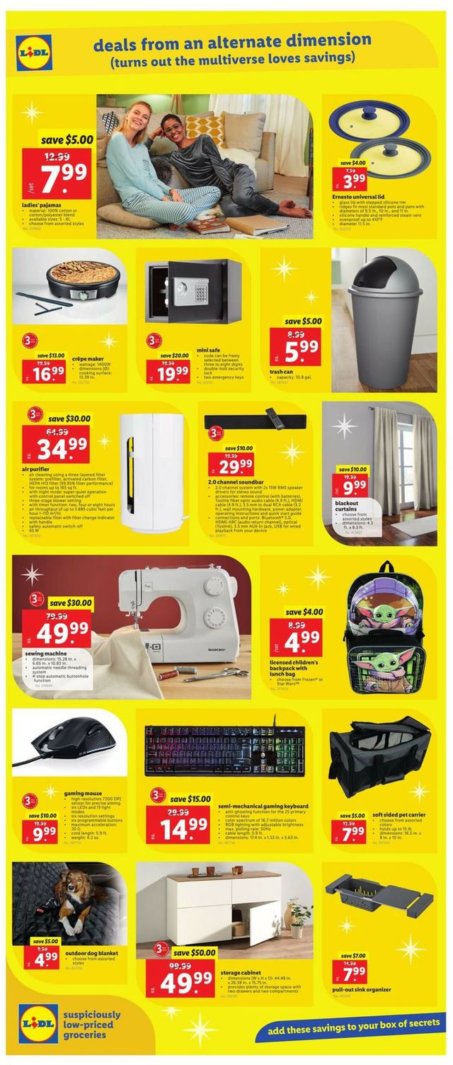 Lidl Ad from 01/11/2023