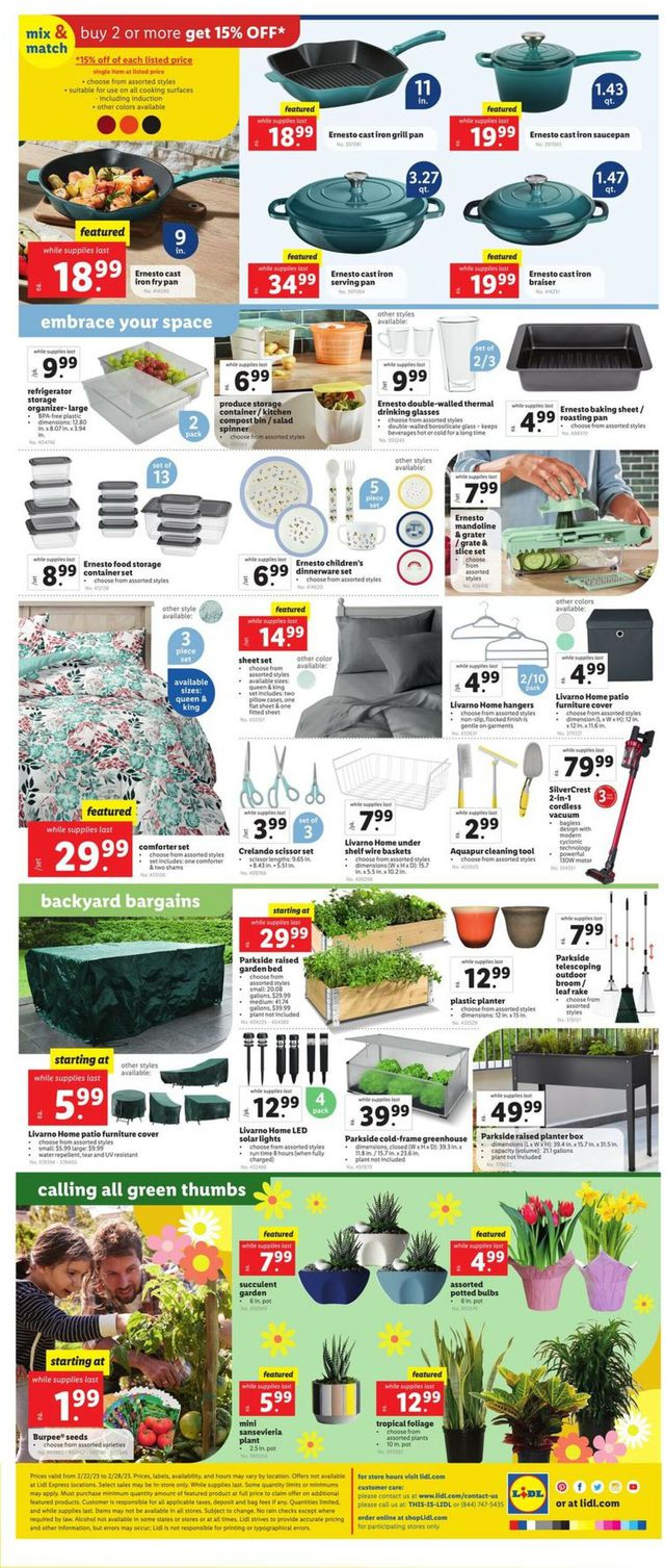 Lidl Ad from 02/22/2023